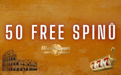 Získej dnes 50 free spinů od MagicPlanet casina!