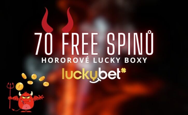 70 free spinů od LuckyBetu