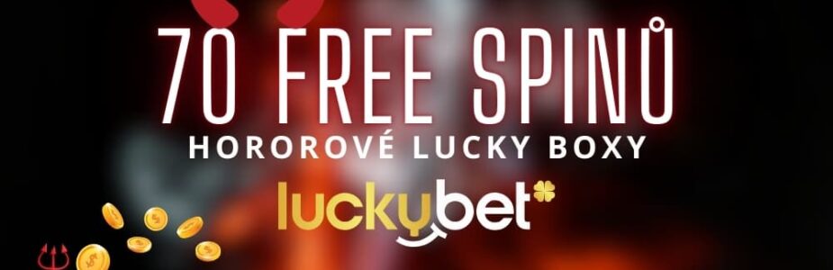 70 free spinů od LuckyBetu