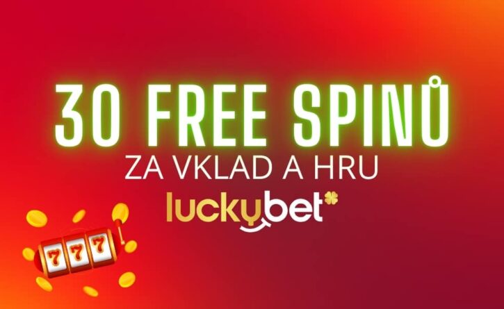 30 otoček zdarma od LuckyBetu