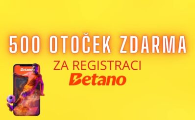 500 fs od Betana za registraci