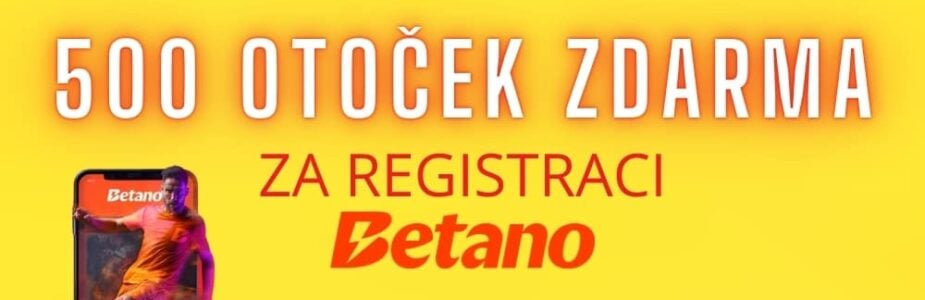 500 fs od Betana za registraci