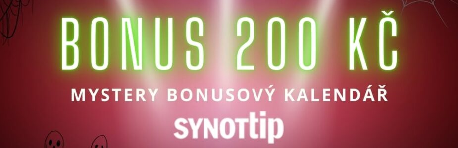 Bonus 200 Kč od Synottipu