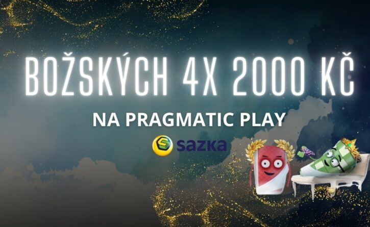 Božský bonus 4x 2000 Kč u Sazky