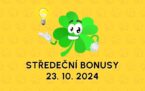 1307 free spinů a bonusy dnes 23. 10. 2024