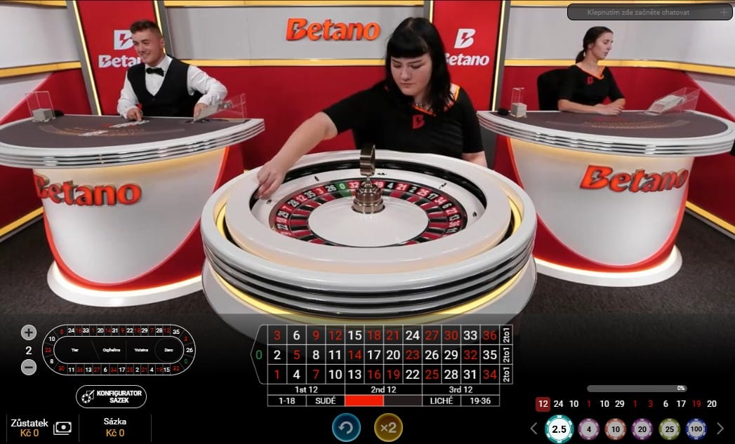 Live ruleta betano