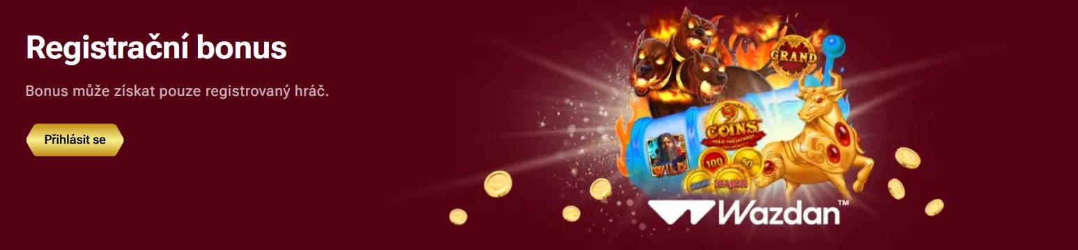 Registrační bonus Luckybet