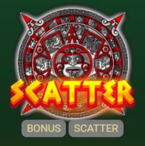 Symbol Scatter symbol automatu Aztec Mystery od Apollo Games