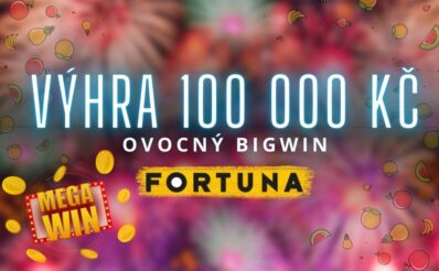 Výhra 100 tisíc u Fortuny