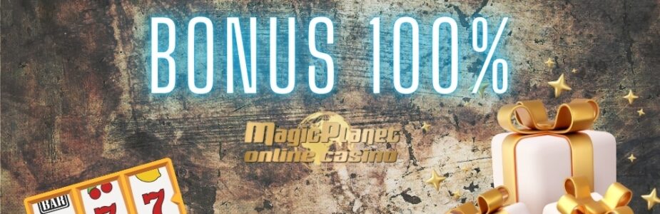 Získej bonus 100 Kč od Magic Planet casina