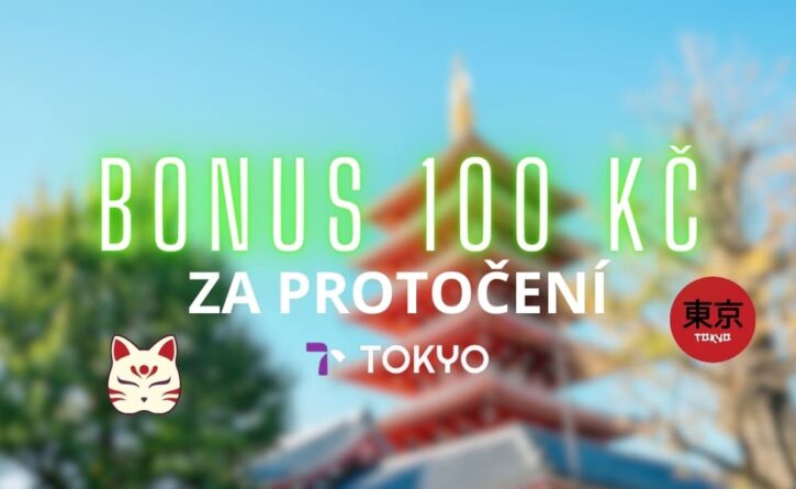 Bonus 100 Kč od Tokyo casina