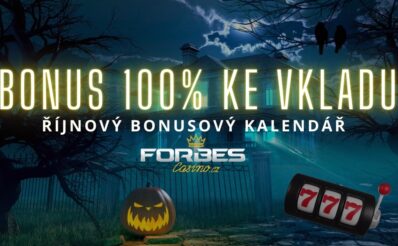 Získej dnes večer 100% bonus ke vkladu ve Forbes!