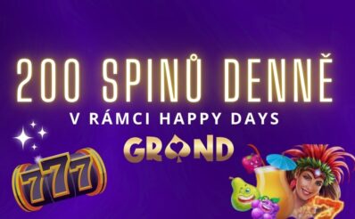 Happy days v casinu Grandwin