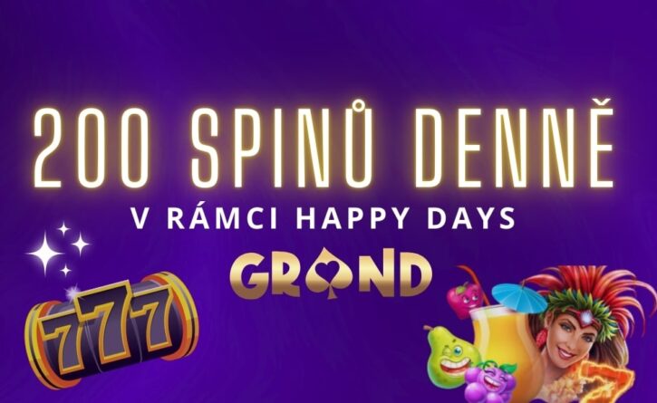 Happy days v casinu Grandwin