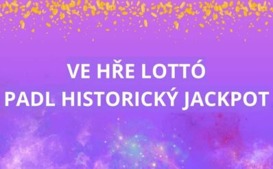 Jackpot ve hře Lottó se sbíral neuvěřitelných 33 týdnů.