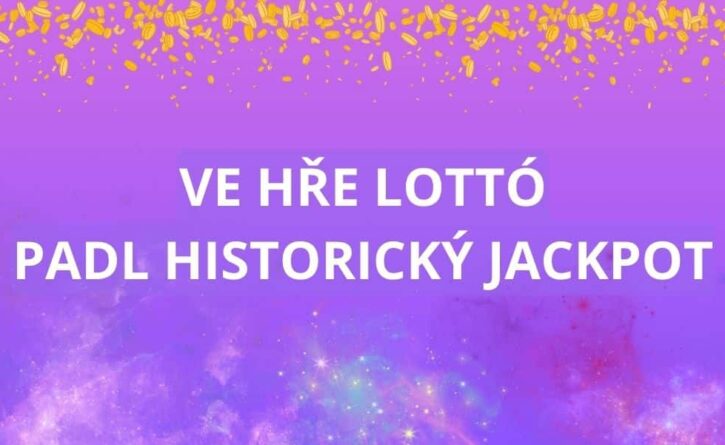 Jackpot ve hře Lottó se sbíral neuvěřitelných 33 týdnů.