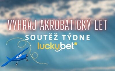 Soutěž týdne od LuckyBetu - akrobatický let