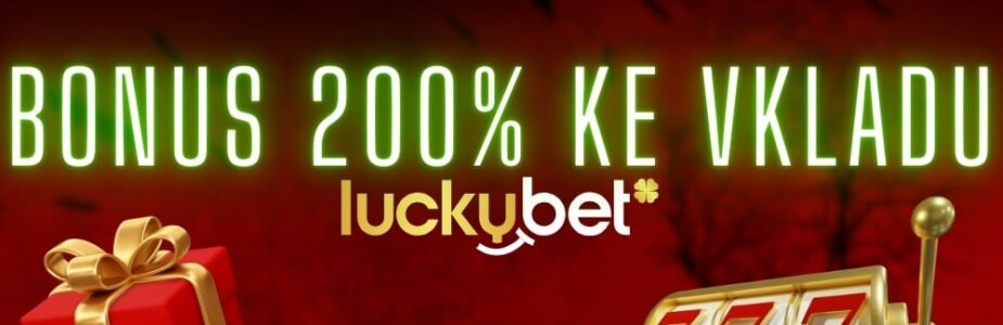 Pospíchej do LuckyBetu pro bonus 600 Kč!