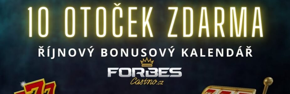 Získej dnes 10 free spinů od Forbes casina!