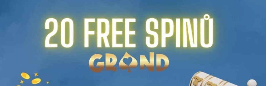 20 free spinů za kilo od Grandwin casina!