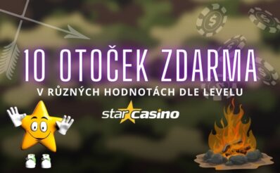 Užij si 10 loveckých free spinů u Star Casina