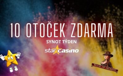 Získej 10 otoček zdarma od Star Casina!