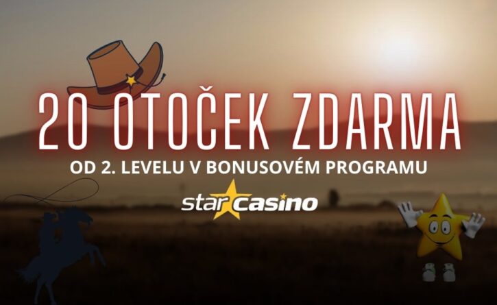 20 otoček zdarma od Star Casina