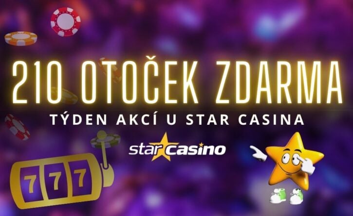 Užij si týdenní akci u Star Casina