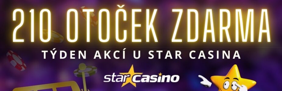 Užij si týdenní akci u Star Casina