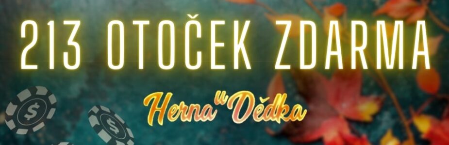 213 otoček zdarma z Herny U Dědka