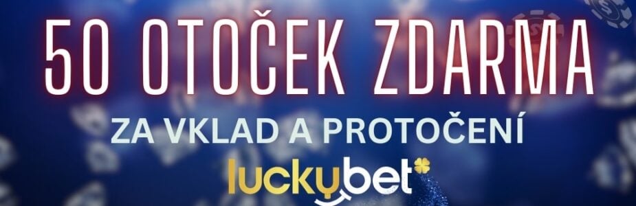 50 free spinů od LuckyBetu