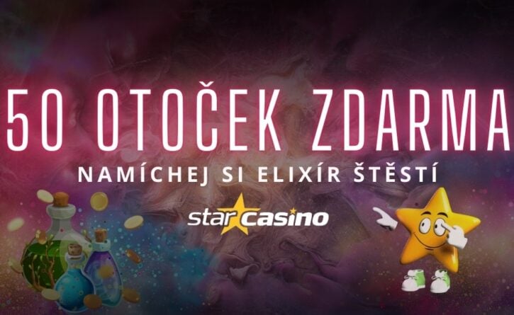 50 free spinů v Star Casinu