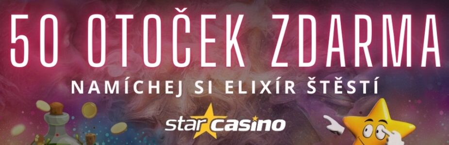 50 free spinů v Star Casinu