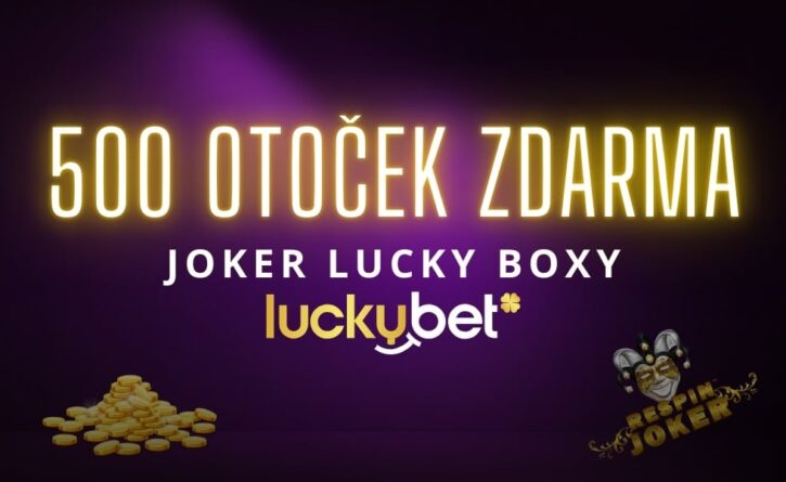 500 free spinů od LuckyBetu