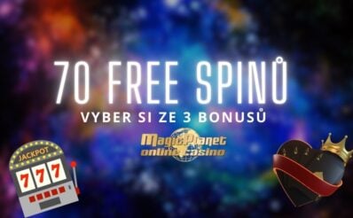 Vyber si svůj bonus a získej free spiny!