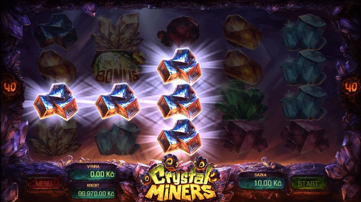 Crystal Miners online automat