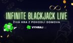 Infinite Blackjack live: Neomezená živá zábava u stolu bez čekání!