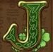 Symbol Písmeno J automatu Leprechaun goes Egypt od Play'n GO