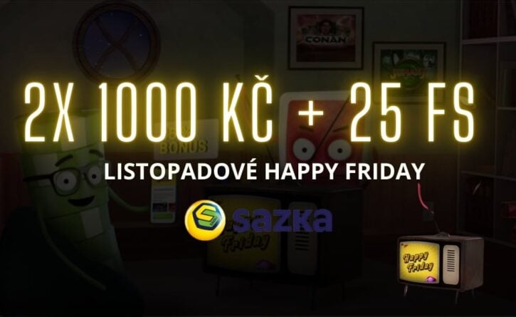 Listopadové Happy Friday u Sazky