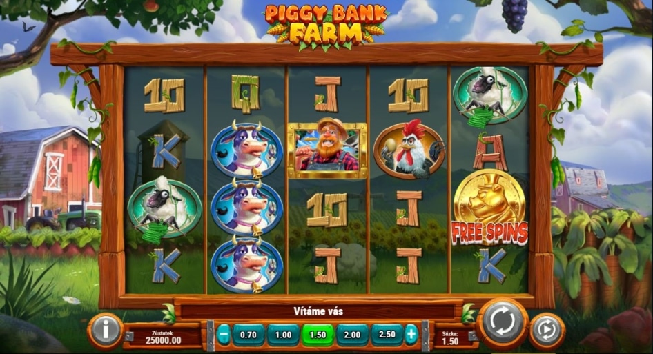 Piggy Bank Farm od Play'n GO