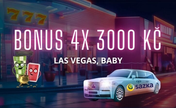 Roztoč to v Las Vegas u Sazky!