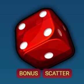 Symbol Scatter symbol automatu Dice 81 od Apollo Games