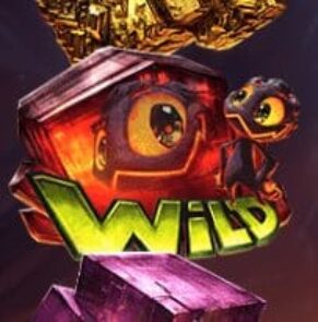 Symbol Wild symbol automatu Crystal Miners od Apollo Games