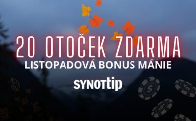 20 free spinů od Synottipu