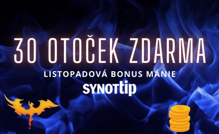 30 otoček zdarma od Synotu z Bonus mánie