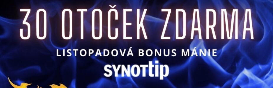 30 otoček zdarma od Synotu z Bonus mánie