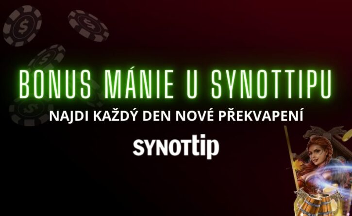 Bonus mánie Synottip casino