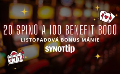 Užij si jak automaty, tak live casino v Synottipu!