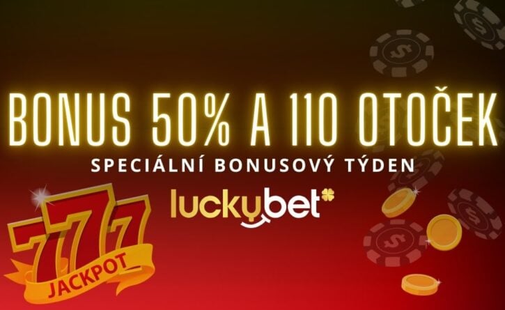 Užij si bonus a free spiny u LuckyBetu