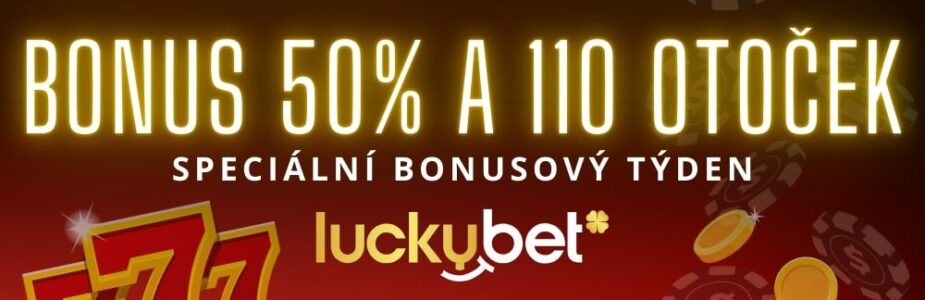 Užij si bonus a free spiny u LuckyBetu